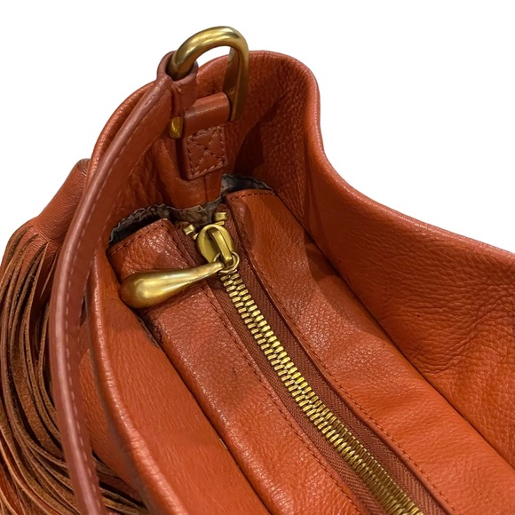 HOBO Gardner Large Leather Tassel Hobo Bag - Picture 10 of 16